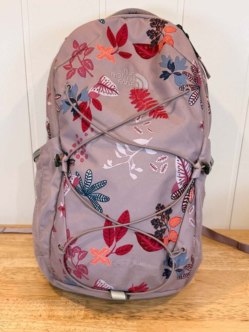 The North Face Jester Floral Leaf Print Backpack